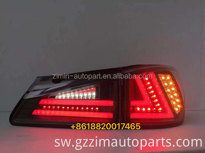 High quality hot sale led tail lamp rear lamp for IS250 2006 - 2010